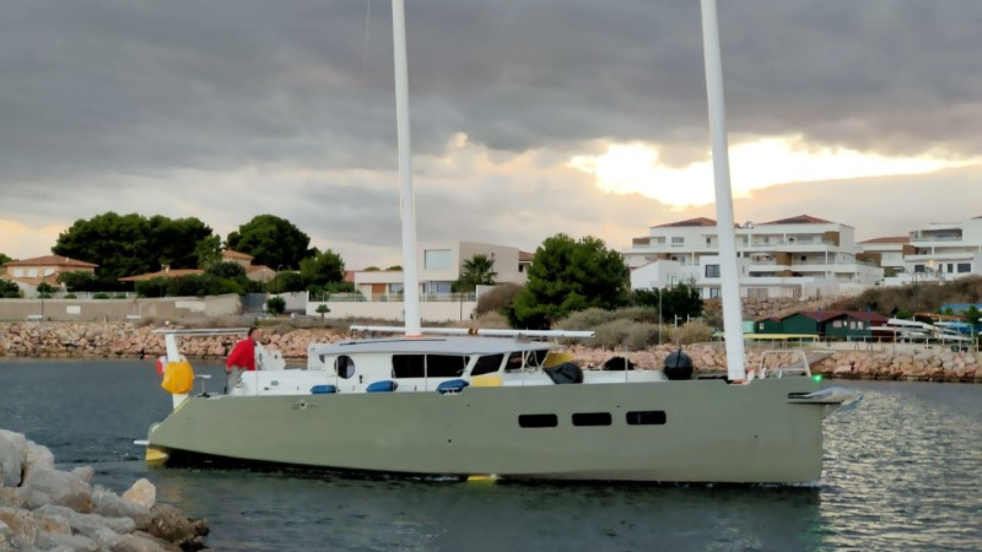 CUSTOM VOILIER DE VOYAGE - DERIVEUR BAMBOU 40 TDM à vendre