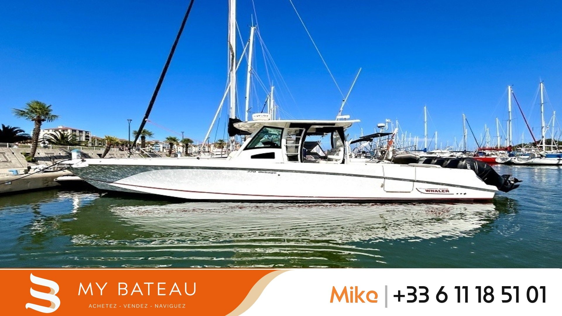 BOSTON WHALER - 370 OUTRAGE à vendre