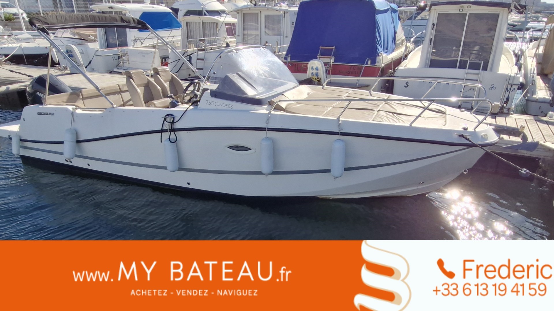 QUICKSILVER - 755 Sundeck à vendre