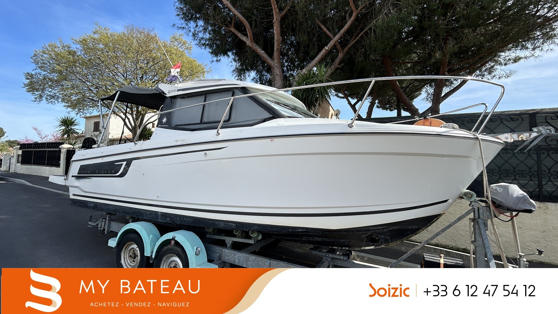 JEANNEAU - MERRY FISHER 695 à vendre