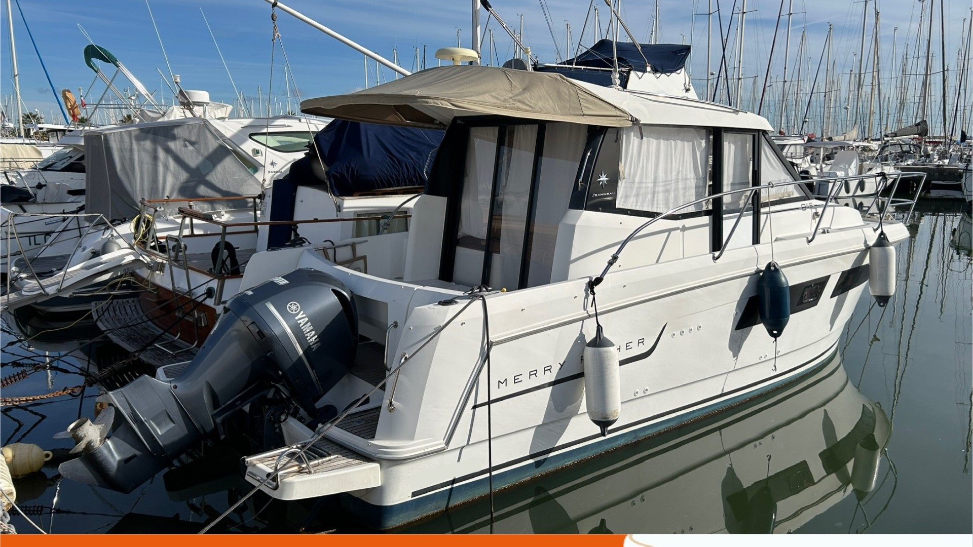 JEANNEAU - MERRY FISHER 855 à vendre