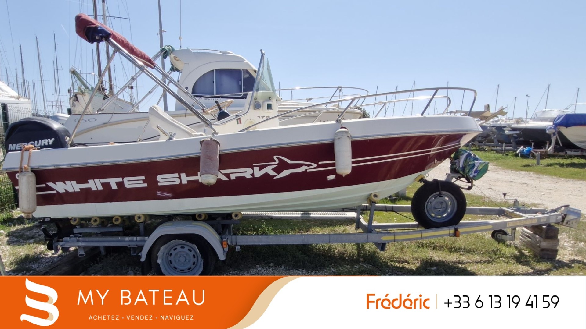 WHITE SHARK - 175 à vendre