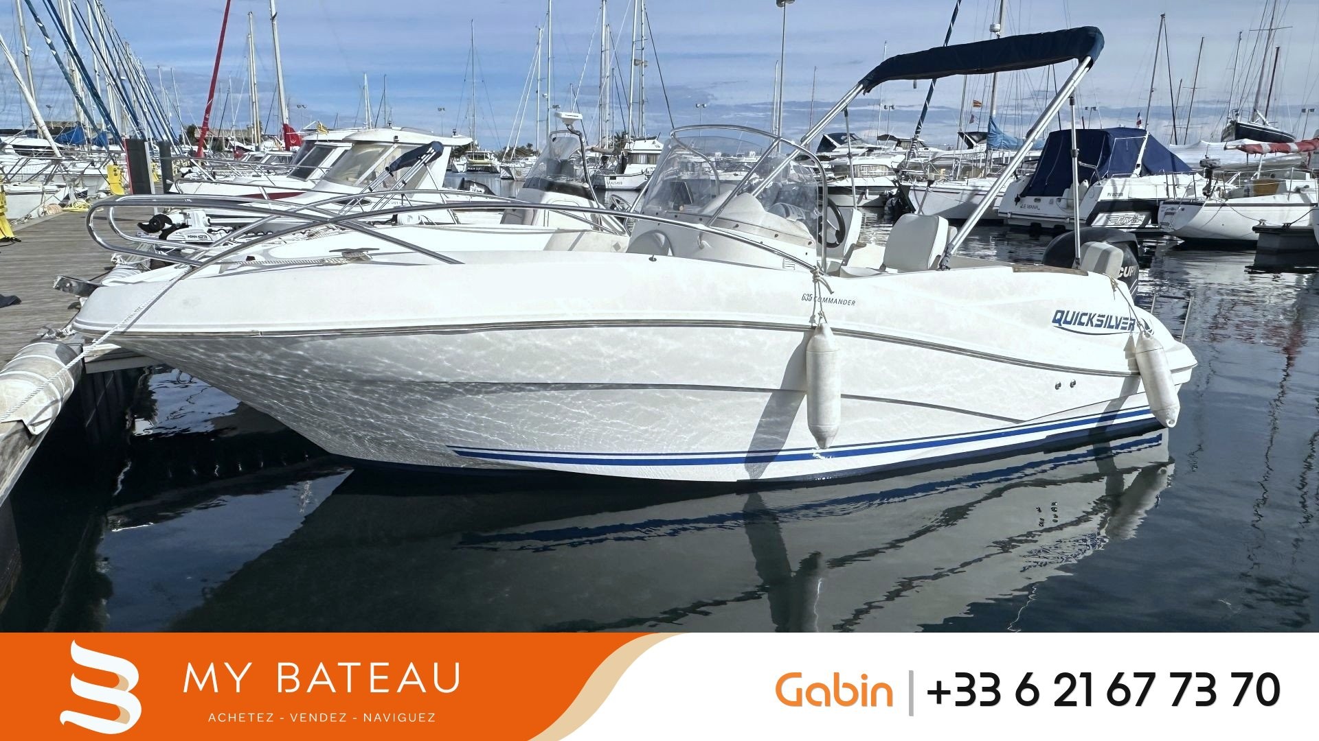 QUICKSILVER - 635 COMMANDER à vendre