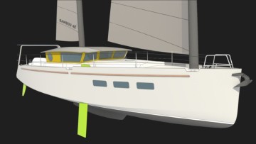 CUSTOM VOILIER DE VOYAGE - DERIVEUR BAMBOU 40 TDM à vendre
